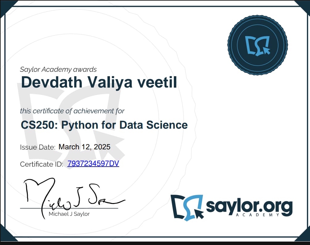 certificate 1